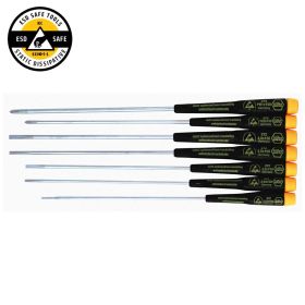 Wiha ESD Safe Precision Extra Long Screwdriver Set (7 Piece Set)