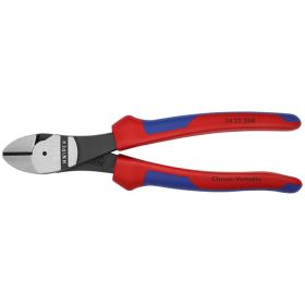 Knipex High Leverage 12Â° Angled Diagonal Cutter with Comfort Handles (8")