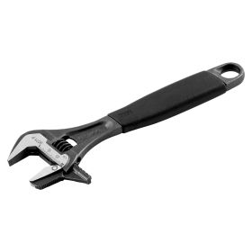 Bahco 12" ERGOâ„¢ Rubber Handle Central Nut Adjustable Wrench with Reversible Jaw