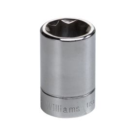 Williams 5/16" Shallow Socket 1/4â€³ Drive 8 Point