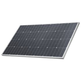 2PCS 100W Monocrystalline Solar Panels, 23% High-Efficiency Mono PV Module with Stable MC4 Output & Aluminum Frame