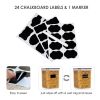 Airtight Storage Canisters, 4 Pcs Large Food Storage Container for Flour, Sugar