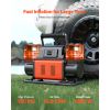 Dual-Cylinder Heavy Duty Air Compressor, 10.6CFM Auto-Stop Portable Tire Inflator