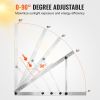 2 Sets Solar Panel Mounting Brackets 45-Inch, 0 to 90° Adjustable Tilt Mount Brackets Support 100-400W Solar Panels