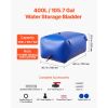 Water Storage Bladder 105.7 Gallon Large Capacity Water Bag, Portable & Collapsible Soft Waters Container