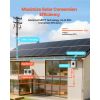 3000W Hybrid Solar Inverter, 24V DC to 230V AC, Pure Sine Wave Power Inverter Charger, Built-in 80A MPPT Solar Controller