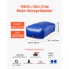 Water Storage Bladder 264.2 Gallon Large Capacity Water Bag, Portable & Collapsible Soft Waters Container