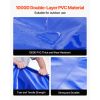 Water Storage Bladder, 264 Gallon (1000L) Water Storage Container Tank, 1000D PVC Extra-Large Capacity Soft Bag Bladder
