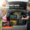 240L/63.4 Gallon Water Storage Bladder, Portable RV Water Tank, 1000D PVC Collapsible Water Storage Containers, Soft Water Storage Bag, Water Bladder