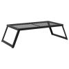 Foldable Camping Grill 22.83 x 12.20 x 0.79 in Alloy Steel