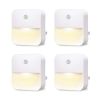 Dusk To Dawn Auto Sensor Led Night Light (4 Pack)
