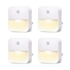 Dusk To Dawn Auto Sensor Led Night Light (4 Pack)