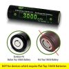 18650 Imr 3000Mah High Drain Flat Top Lithium-Ion Batteries (2-Pieces)