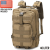 Xg-Mb40 - Large Tactical Backpack Survival Assault Bag 40 Liter