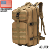 Xg-Mb40 - Large Tactical Backpack Survival Assault Bag 40 Liter