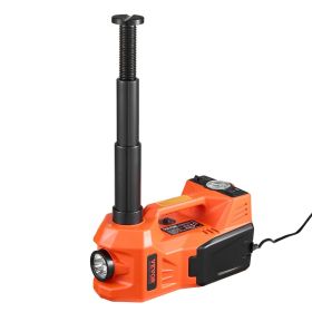 Electric Car Jack, 5 Tons /11000 lbs, Electric Scissor Jack with Built-In Inflator (Impact Wrench: Without Impact Wrench, Configuration of the inflatable function: With Configured Inflatable Function)