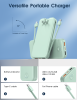 12000mAh Portable Power Bank with Built in Cables Mobile Phone Portable Charger Power Phone Charger Backup Battery for IPhone,Andriod Phone