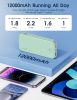 12000mAh Portable Power Bank with Built in Cables Mobile Phone Portable Charger Power Phone Charger Backup Battery for IPhone,Andriod Phone
