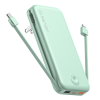 12000mAh Portable Power Bank with Built in Cables Mobile Phone Portable Charger Power Phone Charger Backup Battery for IPhone,Andriod Phone