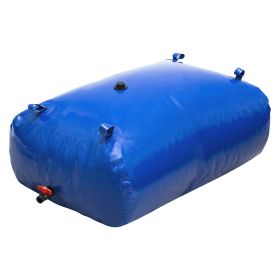 Water Storage Bladder, 87 Gallon (330L) Water Storage Container Tank, 1000D PVC Large Capacity Soft Bag Bladder (Capacity: 330L, Color: Blue)