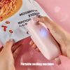 1pc Sealing Machine Mini Heat Sealer, Upgraded USB Charging 2 In 1 Heat Sealer Cutter Rechargeable Bag Resealer, Portable Handheld Heat Vacuum Se
