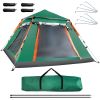 4–5 Person Lightweight Camping Tent – 7' x 7' Portable Family Tent with Carry Bag