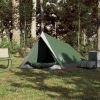 2-Person Green Camping Tent – Waterproof Portable Tent with E-Port & Carry Bag