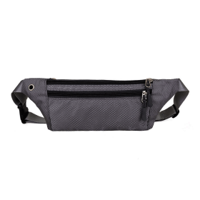 Waterproof Fanny Pack For Running And Travel (Product Color: Gray)