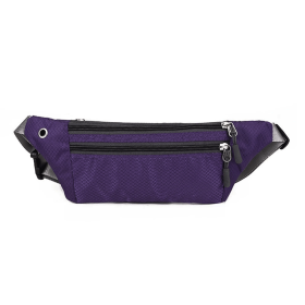 Waterproof Fanny Pack For Running And Travel (Product Color: Purple)