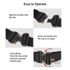 Mens Tactical Belt Riggers Style With Buckle - Xg-Tb1