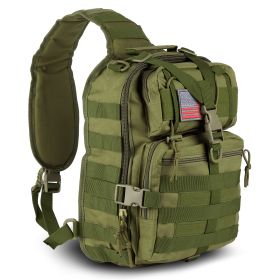 Edc Range Bag - Pistol Sling Bag Backpack (14 Liter) (Product Color: Army Green)
